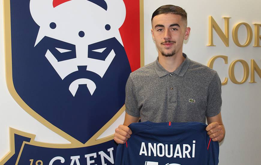 Courtisé en Italie, Naël Anouari signe un contrat stagiaire au SM Caen