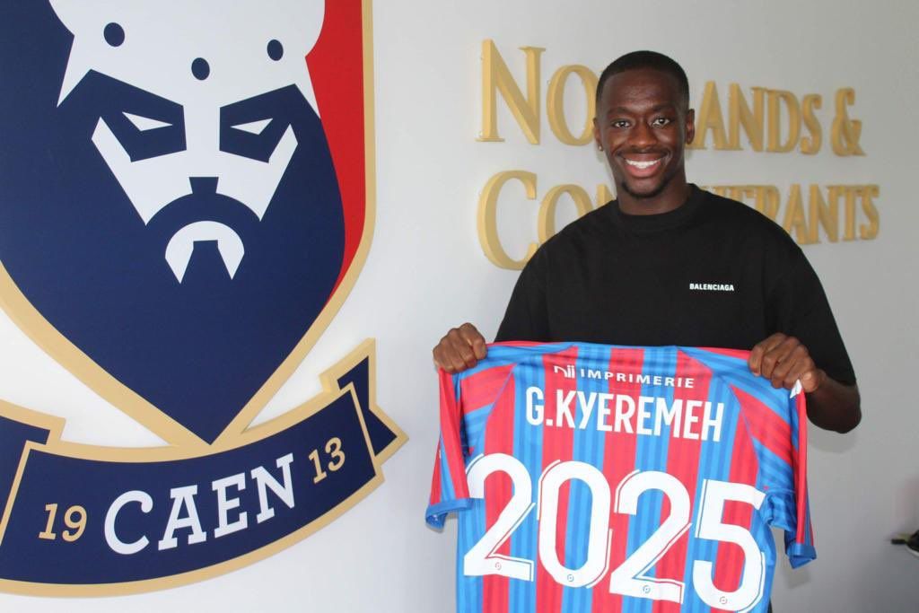[Officiel] Godson Kyeremeh prolonge de deux ans au SM Caen