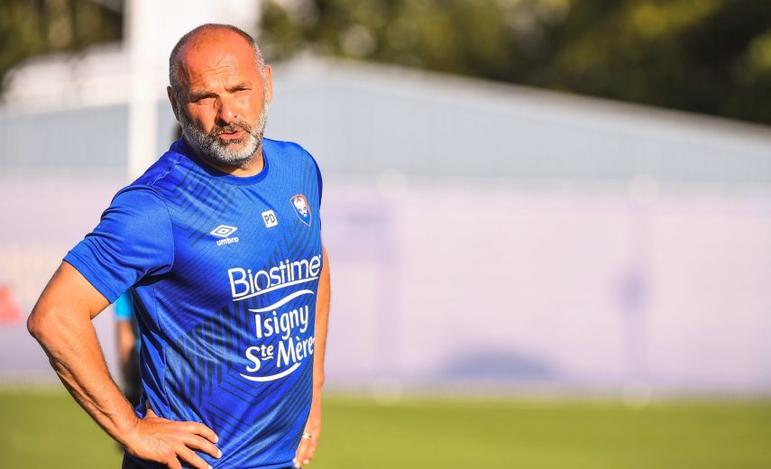 Pascal DUPRAZ head coach of SM Caen during the friendly match between SM Caen and Paris FC on July 11, 2020 in Caen, France. (Photo by Baptiste Fernandez/Icon Sport) - Caen (France)
